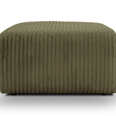 Čalouněná taburetka SUDBURY - olivová