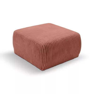 Čalouněná taburetka SUDBURY - růžová