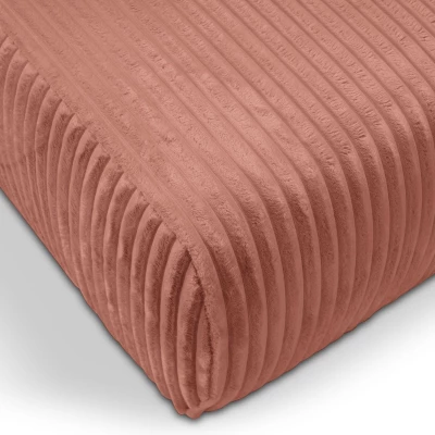 Čalouněná taburetka SUDBURY - růžová