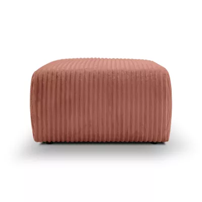 Čalouněná taburetka SUDBURY - růžová