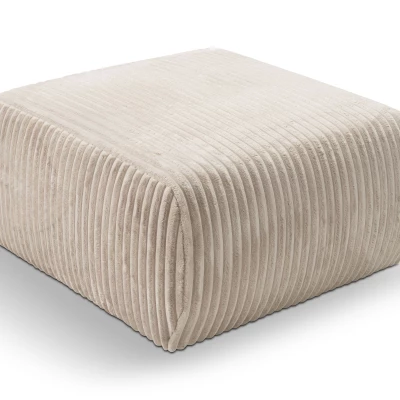 Čalouněná taburetka SUDBURY - smetanová