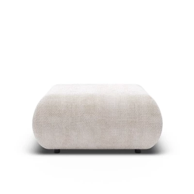 Čalouněná podnožka SURREY - béžová 2