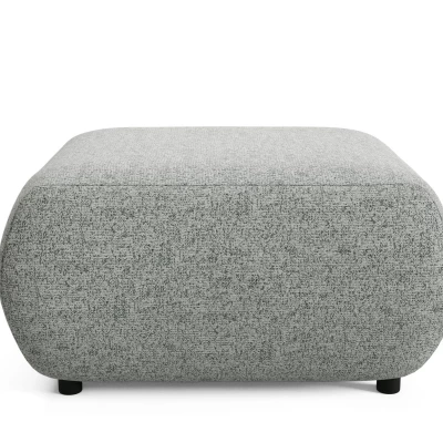 Čalouněná podnožka SURREY - ocelová šedá