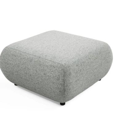 Čalouněná podnožka SURREY - světlá šedá 1