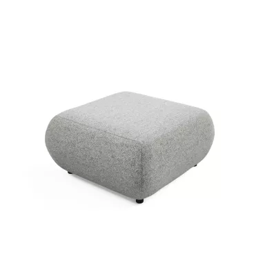 Čalouněná podnožka SURREY - světlá šedá 1