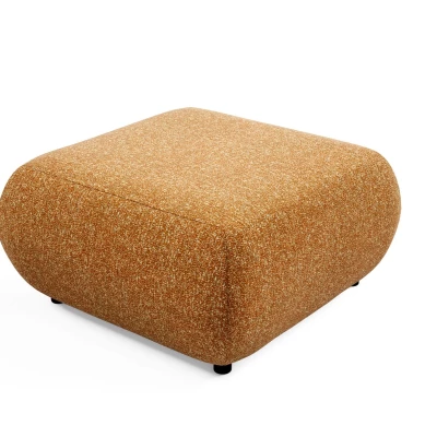 Čalouněná podnožka SURREY - rezavá