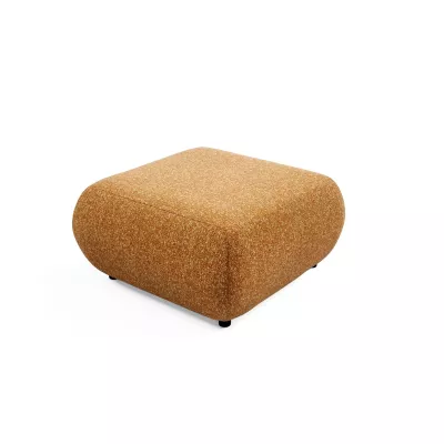 Čalouněná podnožka SURREY - rezavá