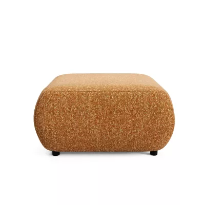 Čalouněná podnožka SURREY - rezavá