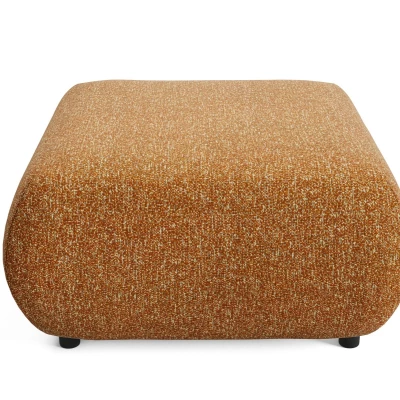 Čalouněná podnožka SURREY - rezavá