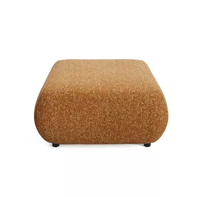 Čalouněná podnožka SURREY - rezavá