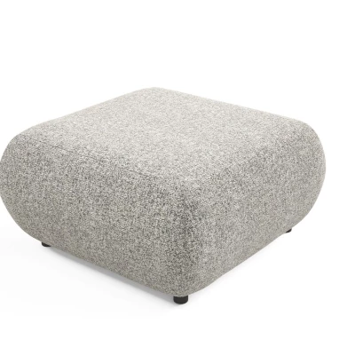 Čalouněná podnožka SURREY - šedá