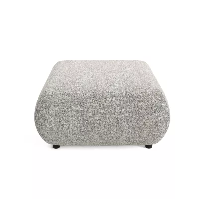 Čalouněná podnožka SURREY - šedá