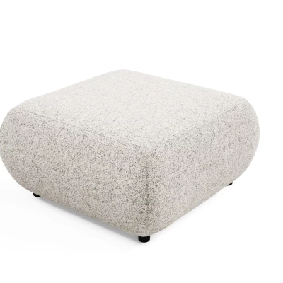 Čalouněná podnožka SURREY - béžová 1