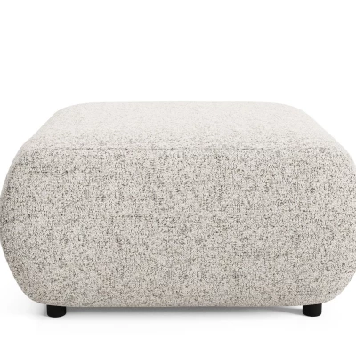 Čalouněná podnožka SURREY - béžová 1