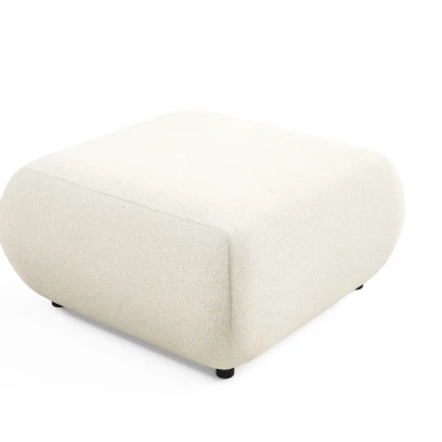 Čalouněná podnožka SURREY - ecru