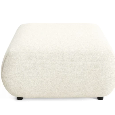 Čalouněná podnožka SURREY - ecru