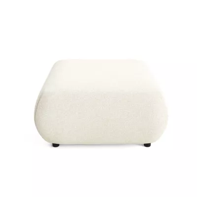 Čalouněná podnožka SURREY - ecru