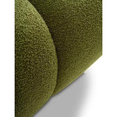 Čalouněný taburet SELKIR - zelený