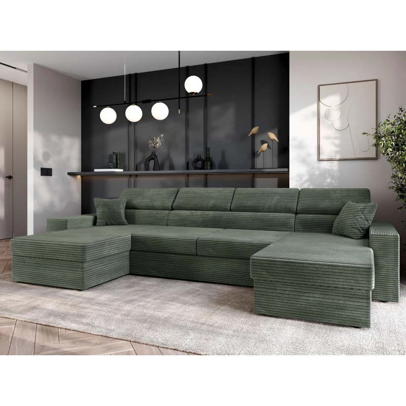 Sedací souprava do U AMIRA - khaki