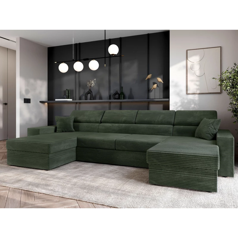 Sedací souprava do U AMIRA - zelená