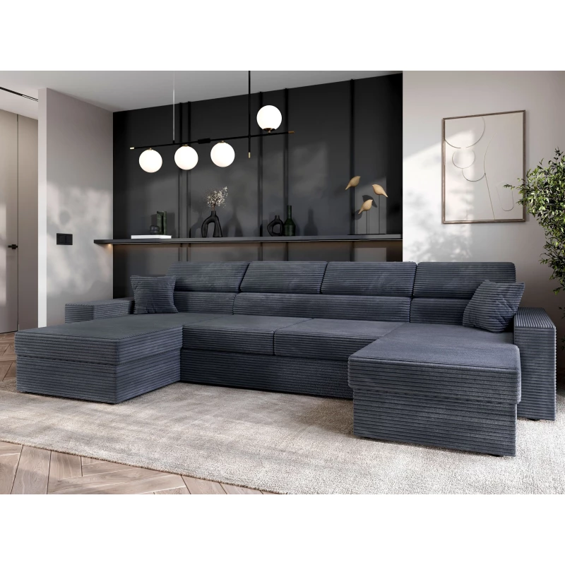 Sedací souprava do U AMIRA - modrá