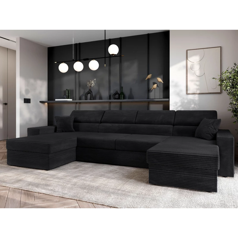 Sedací souprava do U AMIRA - černá