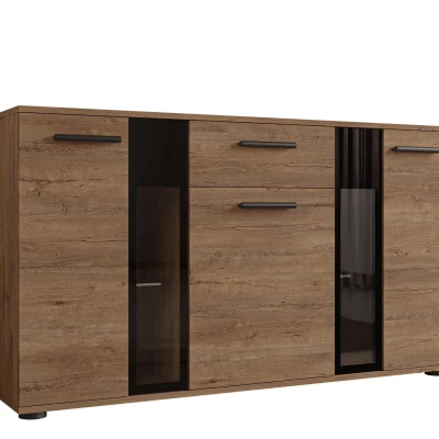 Kombinovaná komoda VENNY - dub lefkas