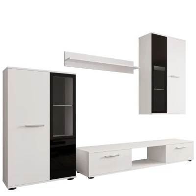 Obývací stěna VENNY - bílá