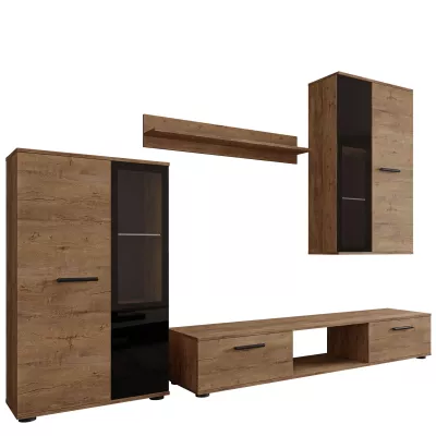 Obývací stěna VENNY - dub lefkas