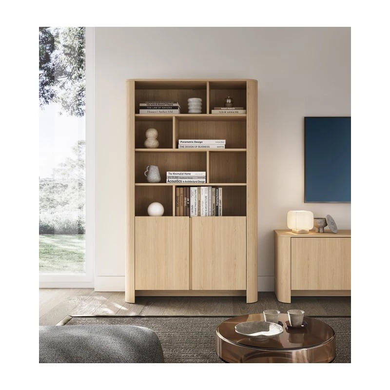 Policový regál BETTY - dub vicenza