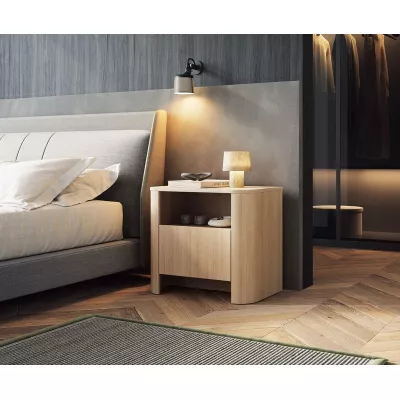 Noční stolek BETTY - dub vicenza