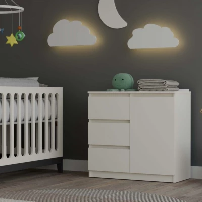 Úzká kombinovaná komoda ELBE - kašmír