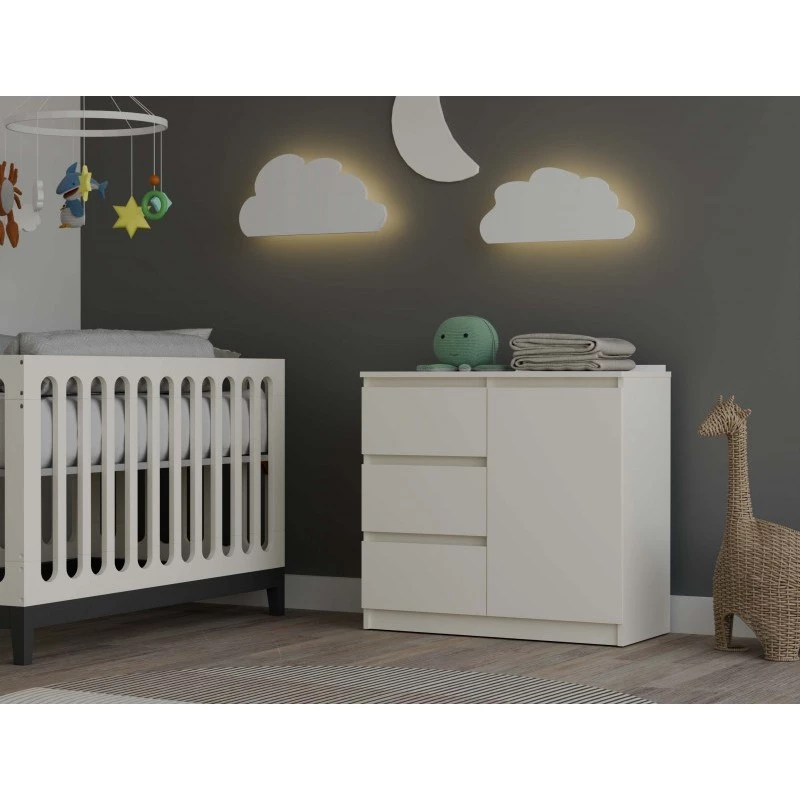 Úzká kombinovaná komoda ELBE - kašmír