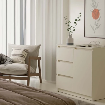 Úzká kombinovaná komoda ELBE - kašmír