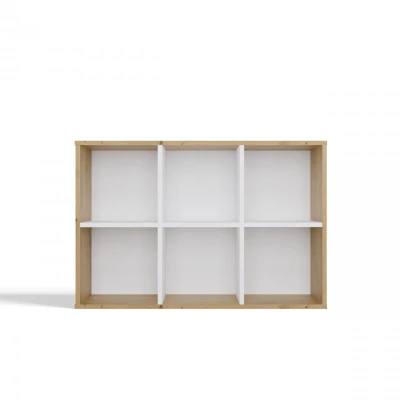 Policový díl RAINIS 5 - dub artisan / bílý