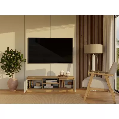 Stolek pod televizi SABA 1 - dub artisan / kašmír