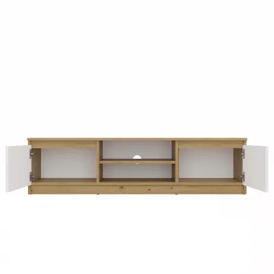 Televizní stolek SABA 2 - dub artisan / bílý