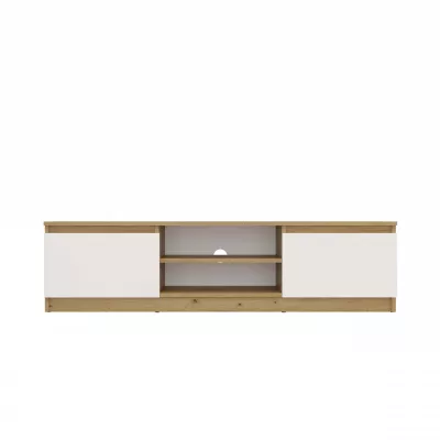 Televizní stolek SABA 2 - dub artisan / bílý