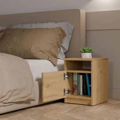 Noční stolek FALKVILE 2 - dub artisan