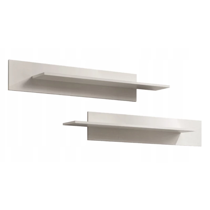 Set 2 závěsných polic FREYA - kašmír