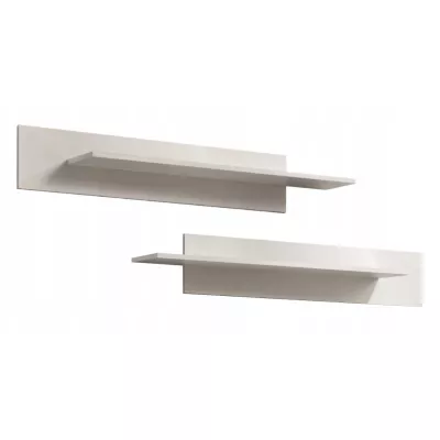 Set 2 závěsných polic FREYA - kašmír
