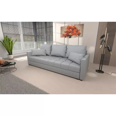 Trojmístná rozkládací pohovka KLAVERA 1 - světle šedá