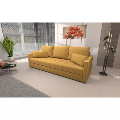 Trojmístná rozkládací pohovka KLAVERA 1 - medová