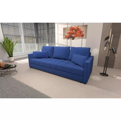 Trojmístná rozkládací pohovka KLAVERA 1 - modrá