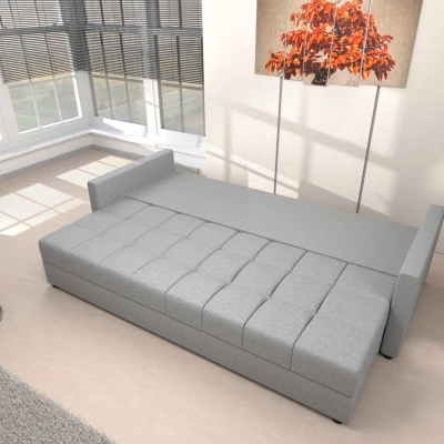 Trojmístná rozkládací pohovka KLAVERA 2 - láhvově zelená