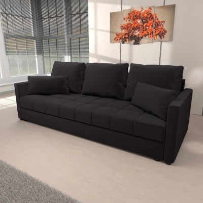 Trojmístná rozkládací pohovka KLAVERA 1 - tmavě šedá 2