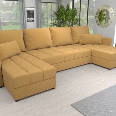 Rozkládací sedací souprava do U KLAVERA 1 - medová