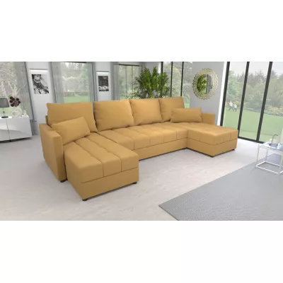 Rozkládací sedací souprava do U KLAVERA 2 - medová