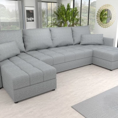 Rozkládací sedací souprava do U KLAVERA 2 - šedá