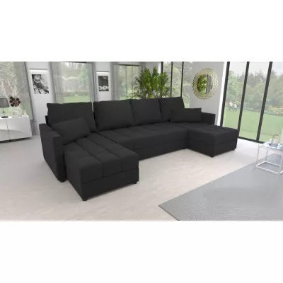 Rozkládací sedací souprava do U KLAVERA 1 - antracitová